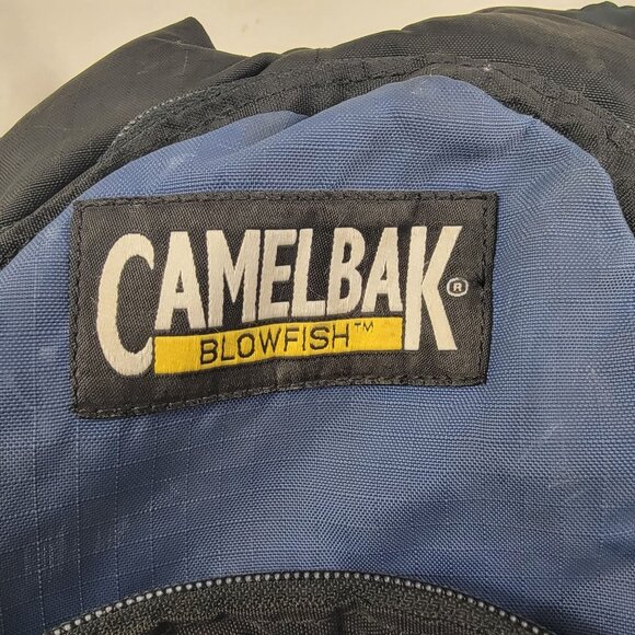 CamelBak Blowfish Expandable Hydration Backpack Black Blue Hiking Camping Trails - Picture 4 of 9